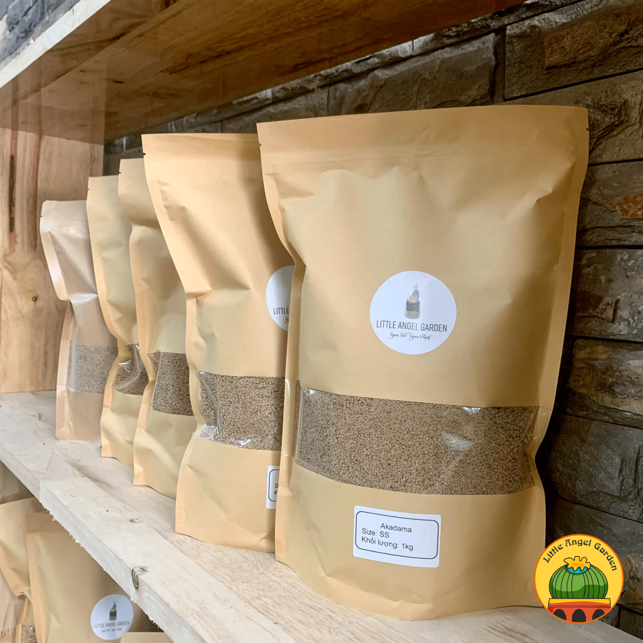Akadama dạng túi 1 kg |