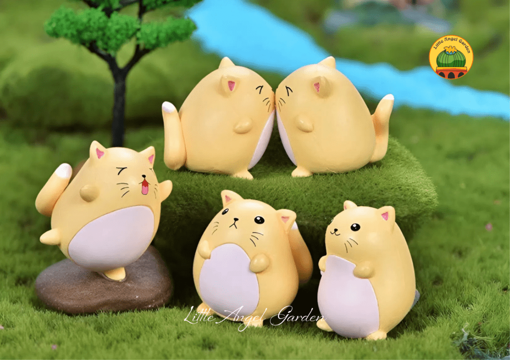 Mô hình chuột lang trang trí | littleangelgarden.vn