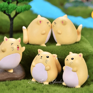 Mô hình chuột lang trang trí | littleangelgarden.vn